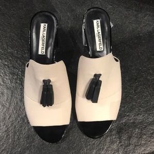 Karl Lagerfeld Paris mules